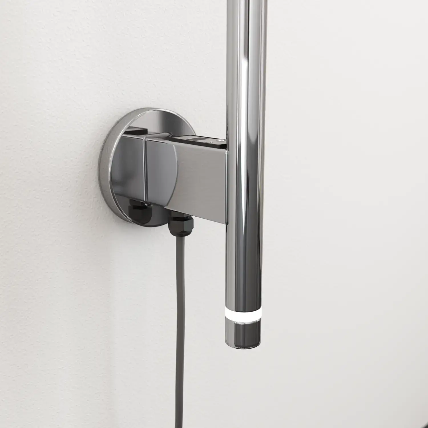 Badeværelse inspiration, elektrisk håndklædetørrer, der efterlader dine håndklæder lækre og varme, der gør oplevelsen i badeværelset eksklusiv.