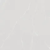 Silestone® bordplade i farven Desert Silver – en lys, grå overflade i kvarts med elegante åretegninger. Et smukt valg, der kombinerer naturligt udtryk med slidstærk overflade.